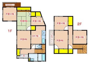 宮崎町2537-4貸家の物件間取画像